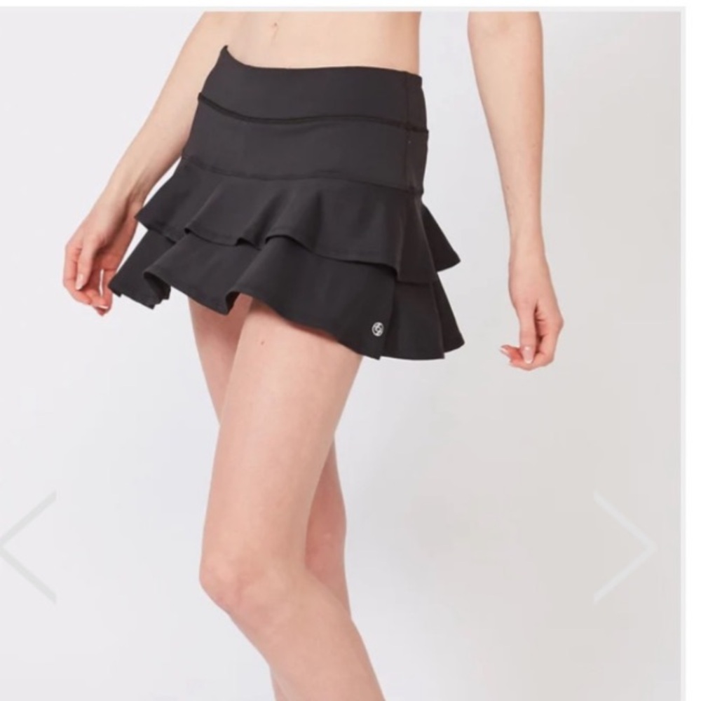 LIJA Blue Match Tennis Skort Medium